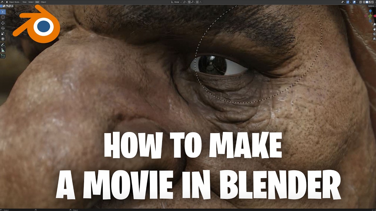 how to make a movie in blender