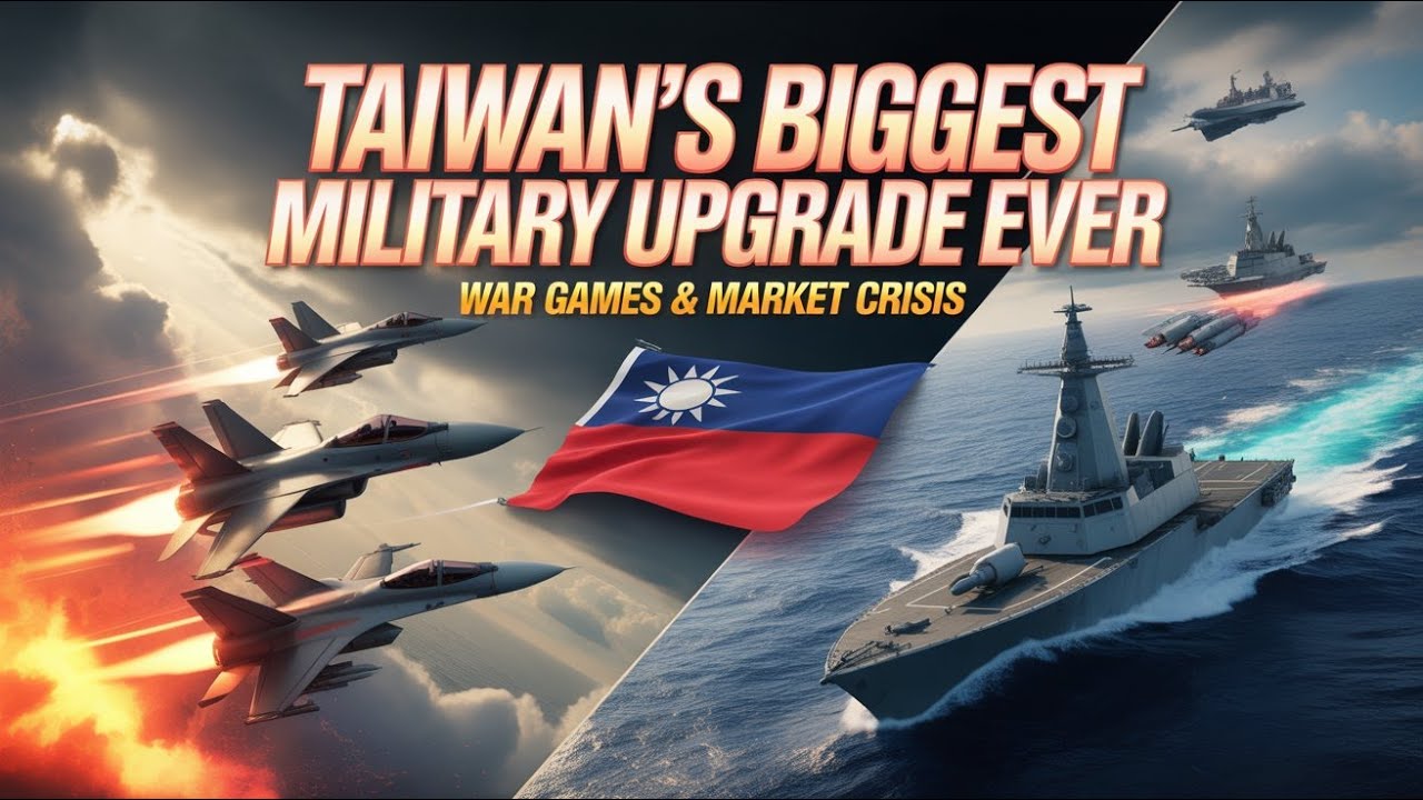 Taiwan&rsquo;s Biggest Military Upgrade Ever: Risks, War Games & Market Impact