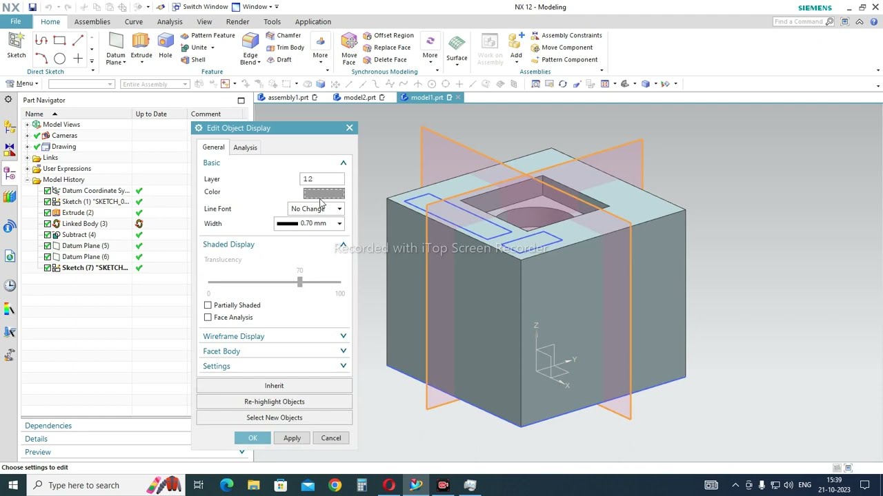 LAYER MANAGMENT IN UG NX