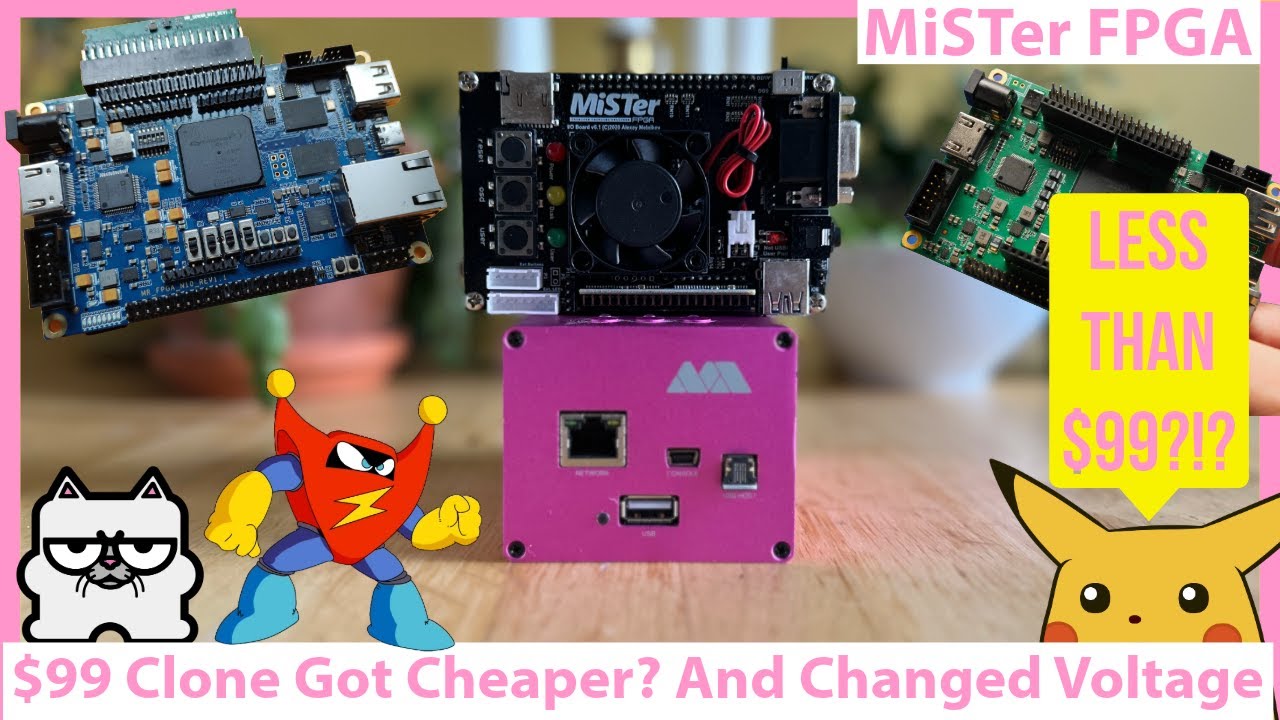 MiSTer FPGA for LESS Than $100? Clone Gets Cheaper and More Details Emerge