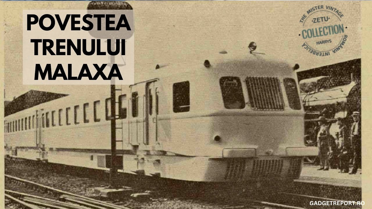 Povestea trenului Malaxa. Ajungea la mare, in anii 1940, in  numai 2 ore