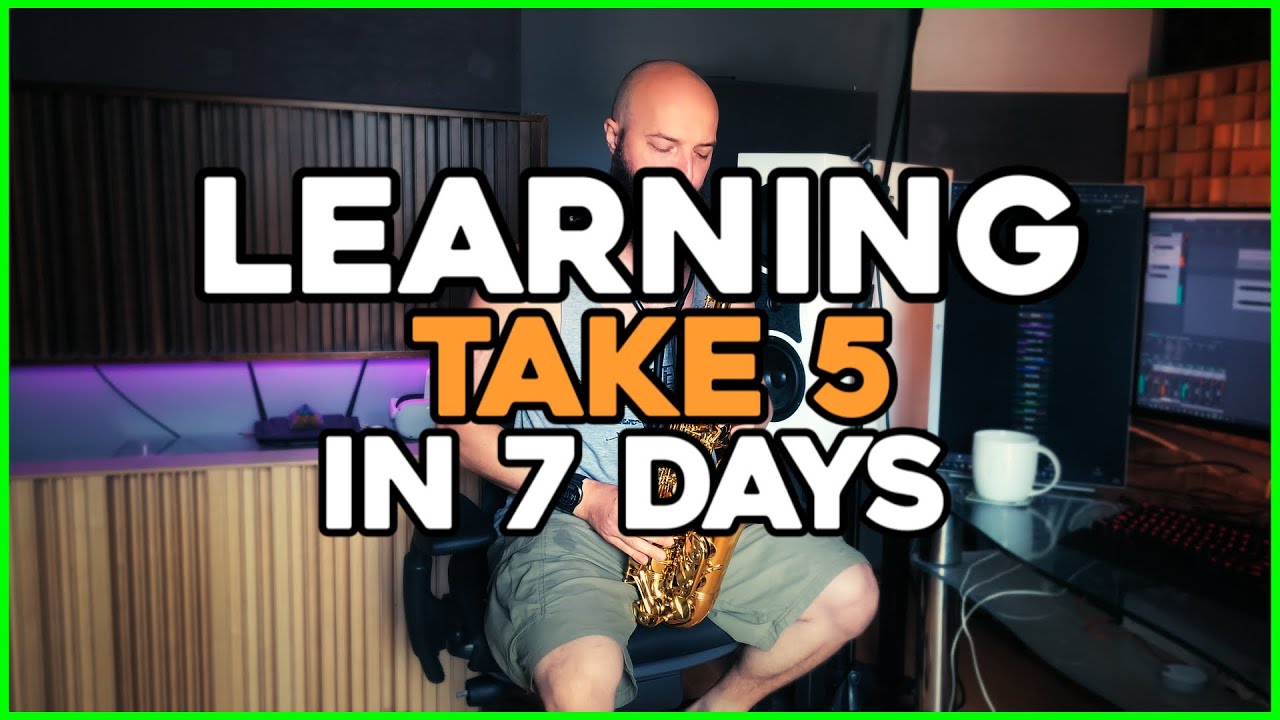 Beginner Saxophone Progress Vlog: Week-Long Challenge to Learn 'Take 5' - Epic Results!
