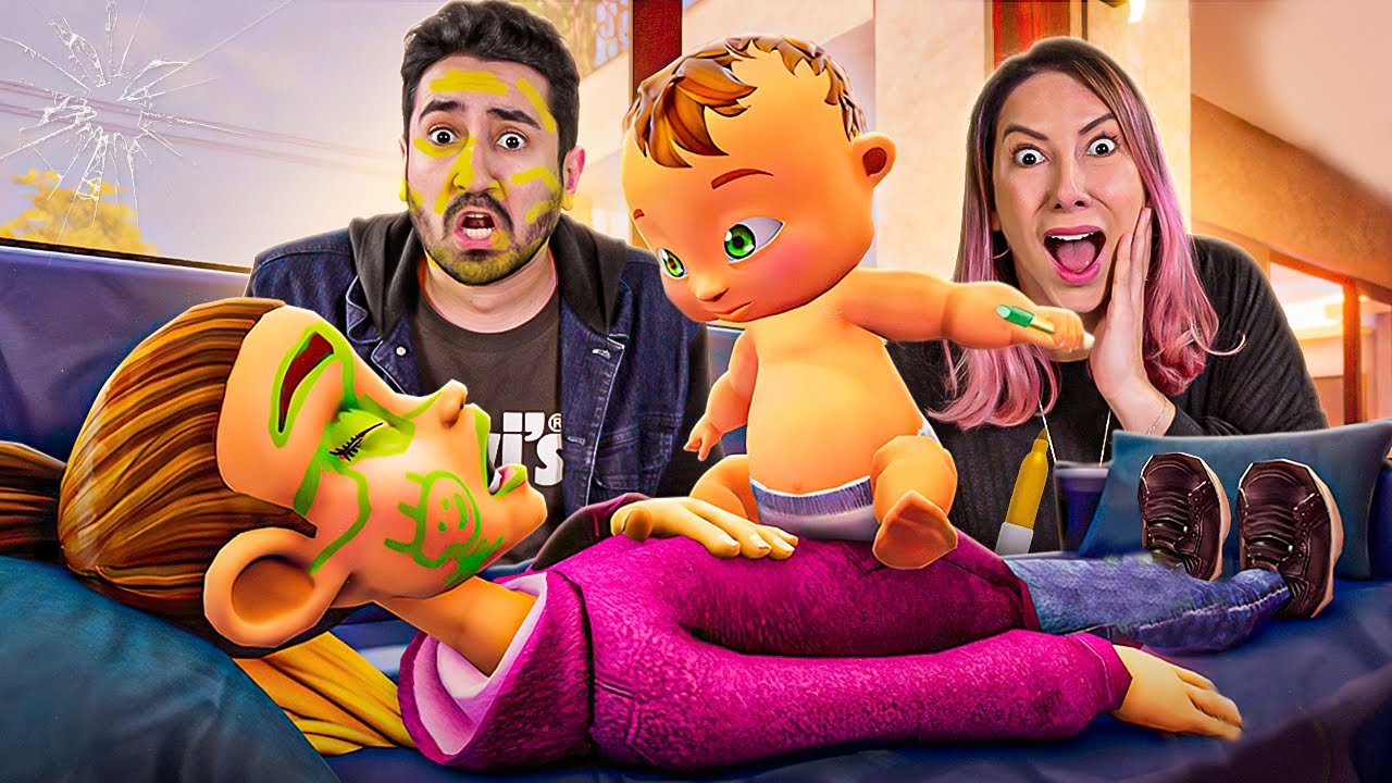 O BEBÊ MALCRIADO QUE FAZ TUDO DE ERRADO no Baby Prank