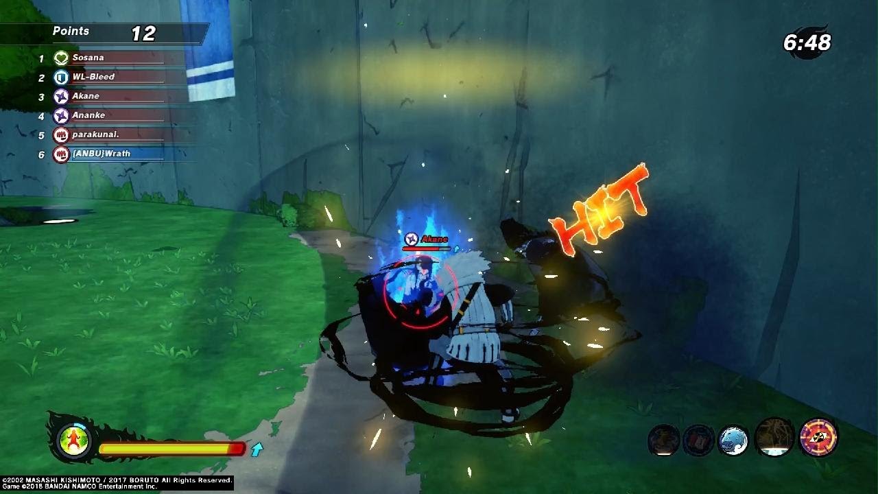 Going crazy  in  survival exercise NARUTO TO BORUTO: SHINOBI STRIKER