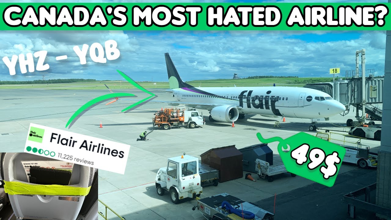 Летайте самой ДЕШЕВОЙ и самой НЕНАВИСТНОЙ авиакомпанией Канады! | Flair Airlines
