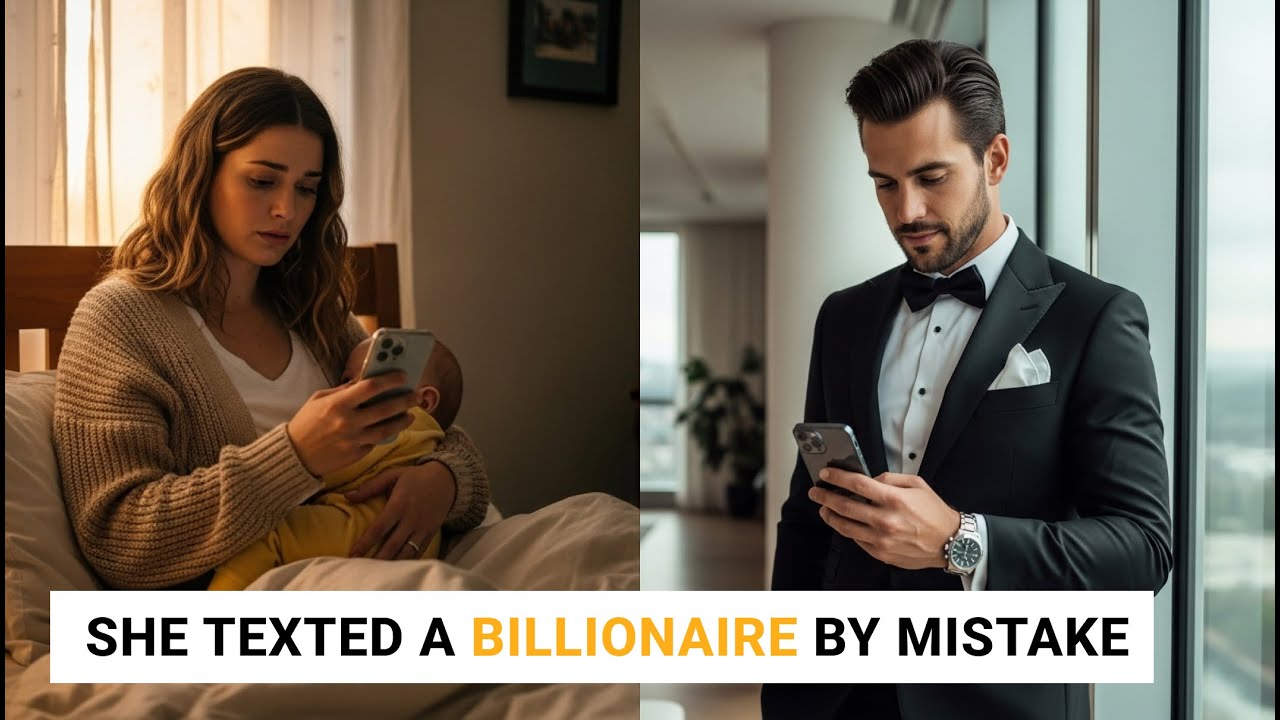 She Texted a Wrong Number at Midnight... A Billionaire Responded and Her Life Changed Forever