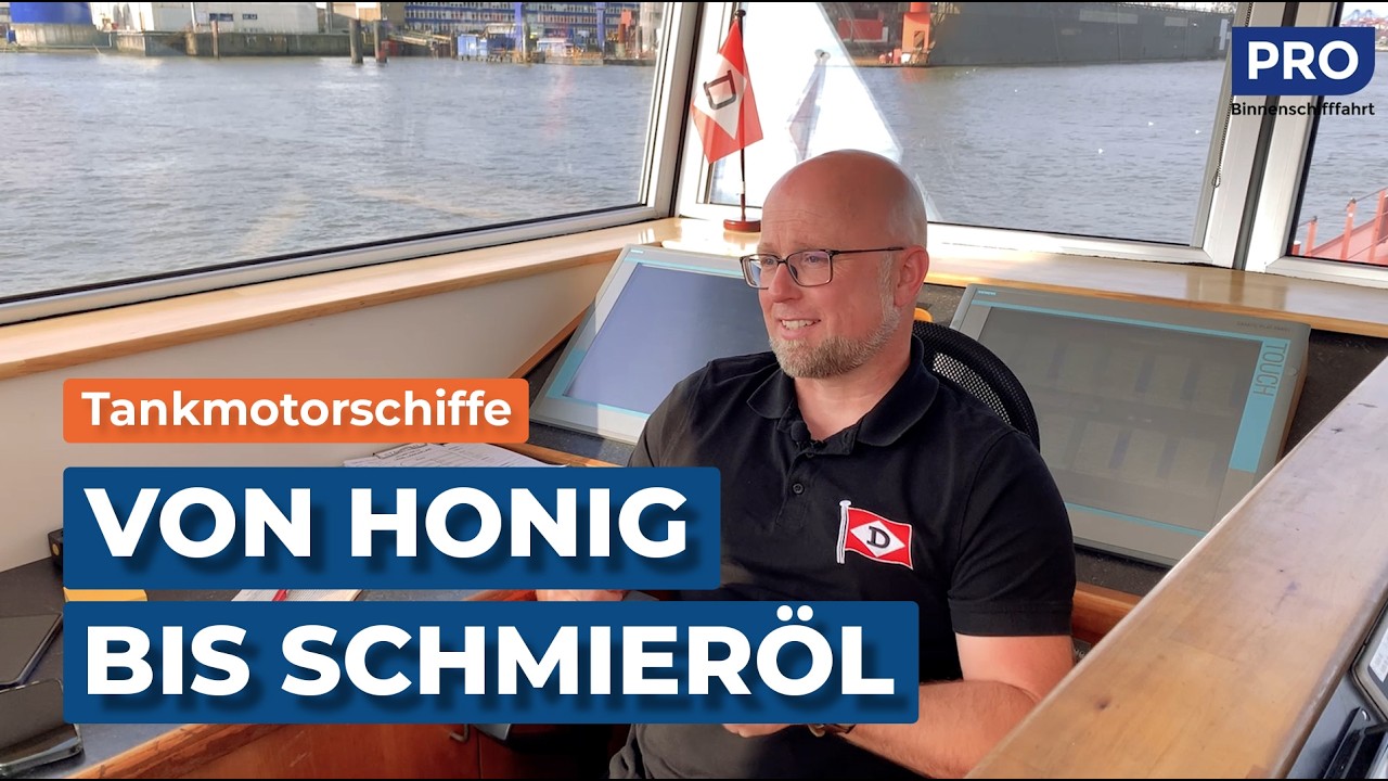 Tankschiff im Einsatz: an Bord der Dettmer Tank 179