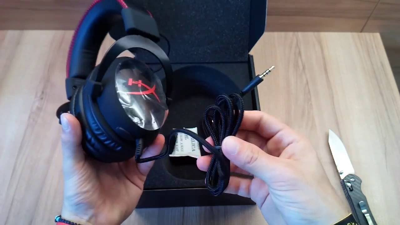 Kingston Hyperx Cloud Headphones (Fitting-Sound Test)
