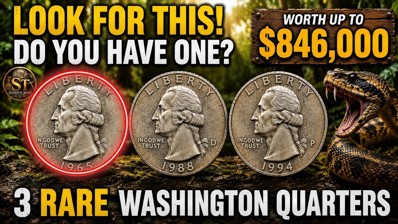 Collectors Are Hunting These Washington Quarters &mdash; Worth Up To $846,000!