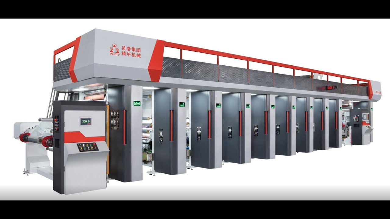 Electronic-Shaft Gravure Printing Machine | High-Precision Color Printing | WITY Machine