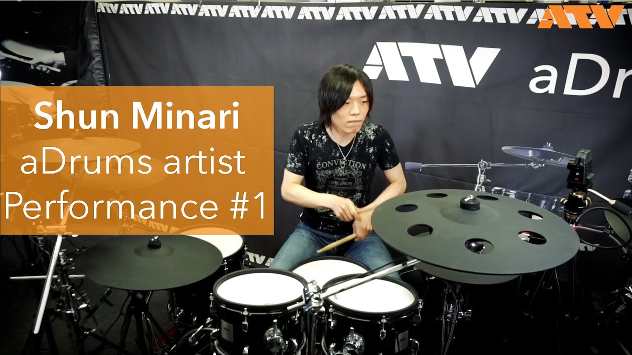 Shun Minari ATV aDrums artist Performance (1/2) Japan Musical Instruments Fair 2020