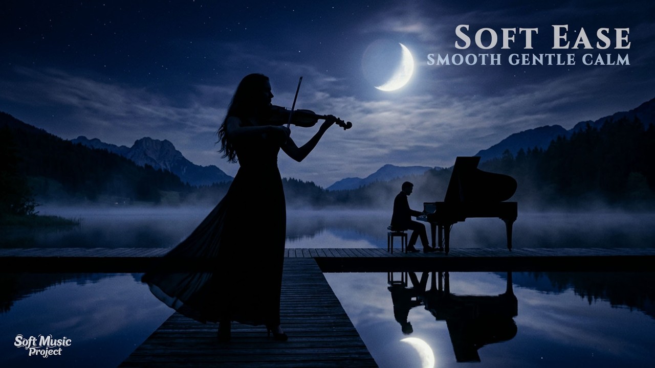 Soft Elegant Violin Instrumental for Bedtime Calm 🎻🌌 Quiet Your Mind and Drift Into Sleep