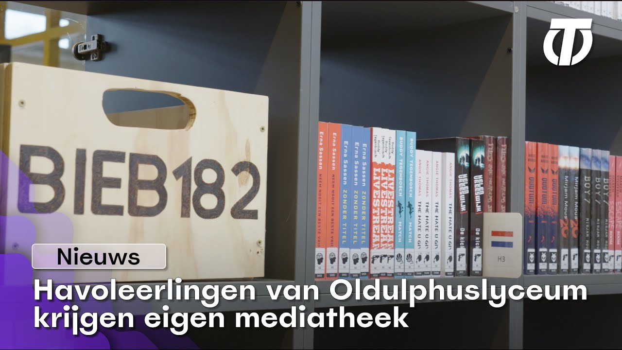 Nieuws - Odulphuslyceum krijgt mediatheek