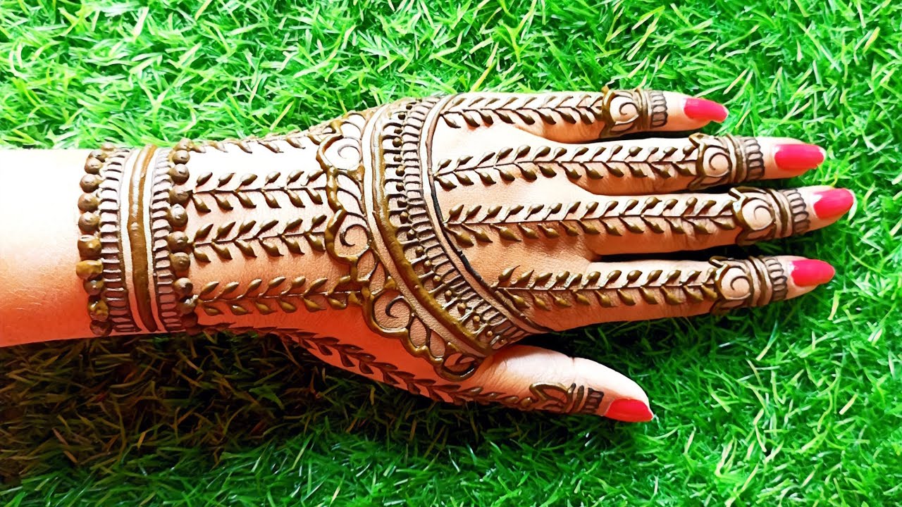 Stylish Front Hand Mehndi Design 2026✨ | Easy & Simple Mehndi for Beginners | Trendy Bridal Look |