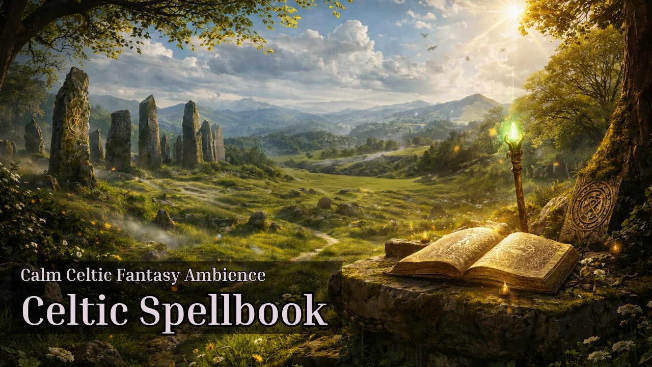 Fantasy Celtic Study & Reading Music | Calm Ambient Instrumental (2 Hours)
