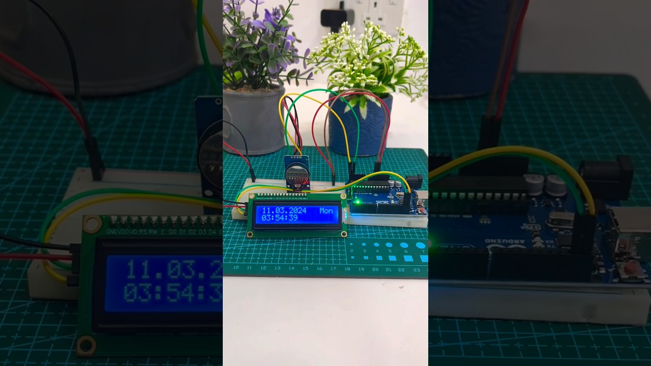 Модуль RTC DS3231 с #Arduino #сделайсам #arduinoproject #электроника#DS3231 #RTC