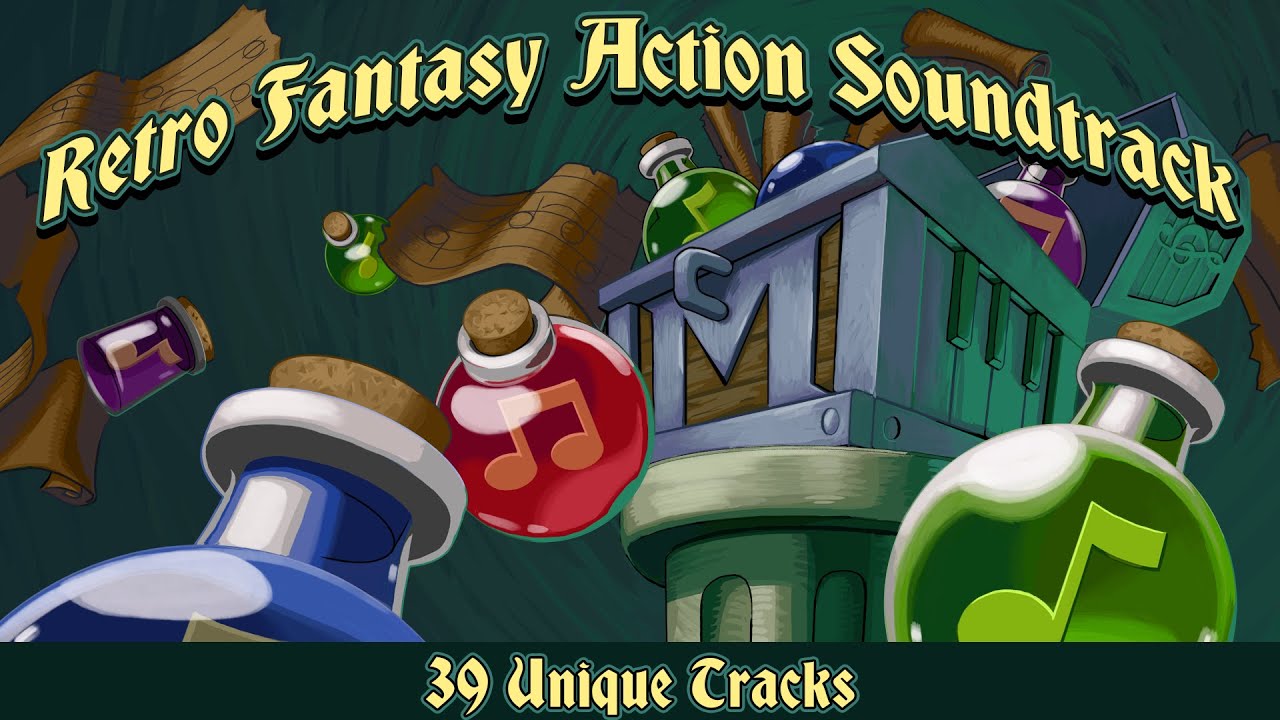 Retro fantasy Action Soundtrack Sampler