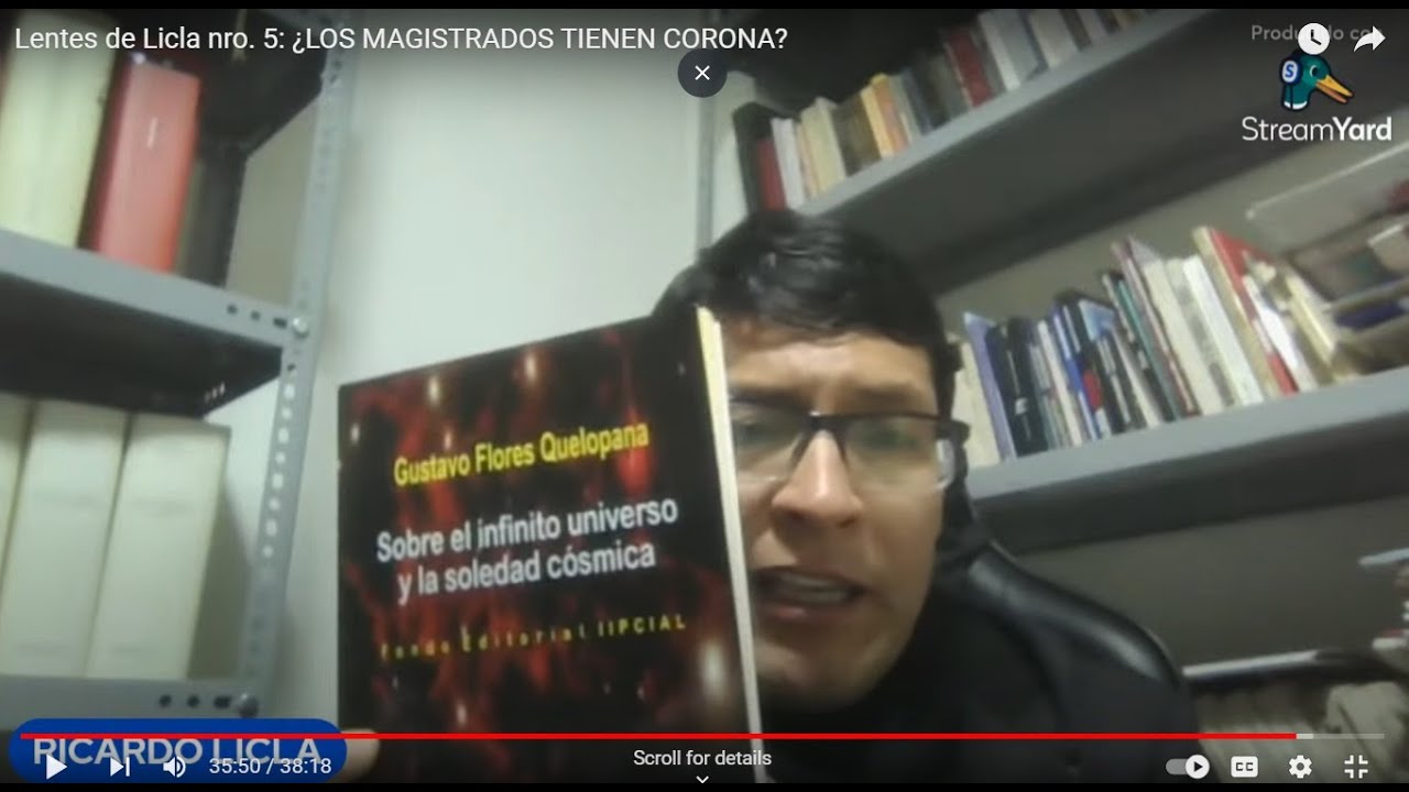 Lentes de Licla N°. 6: ¿Los Magistrados tienen corona?