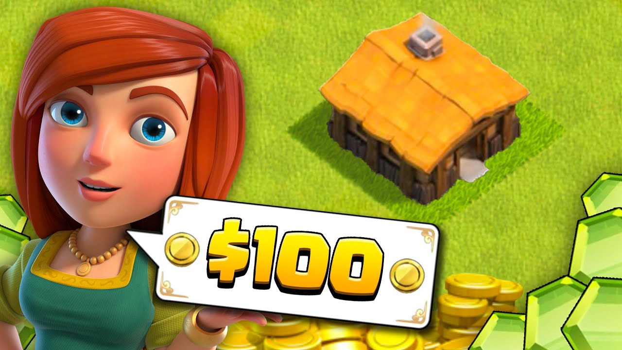 Where $100 Gets You on a New Clash of Clans Account!