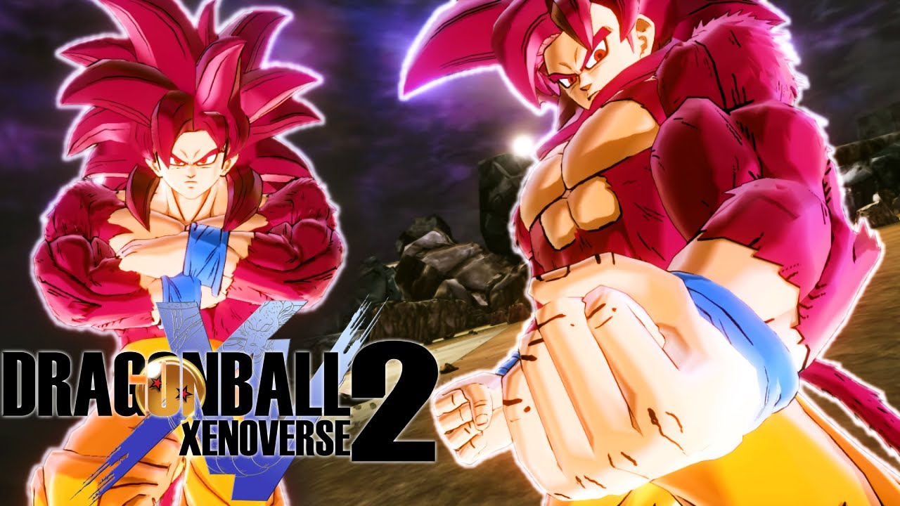 First Time Using SSJ4 Daima Goku & SSJ3 Vegeta Online! | Dragon Ball Xenoverse 2 PvP DLC