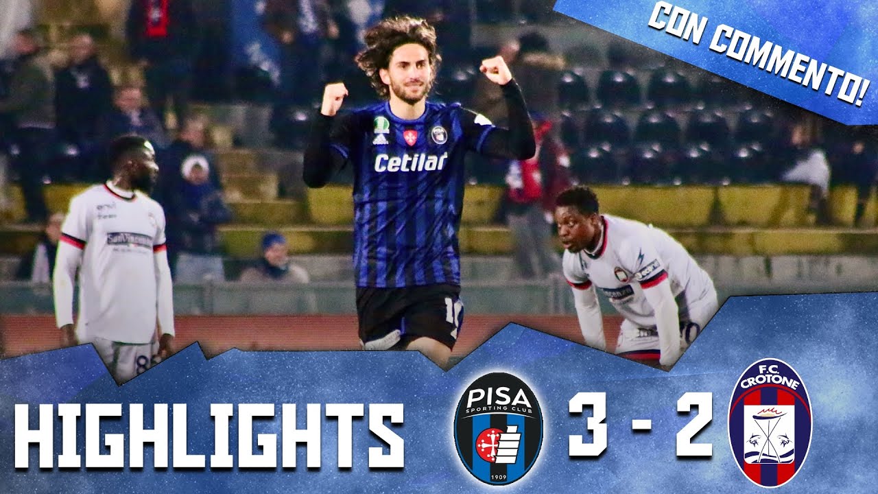 PUSCAS-BENALI-TORREGROSSA FIRMANO LA VITTORIA | PISA 3-2 CROTONE | HIGHLIGHTS CON COMMENTO