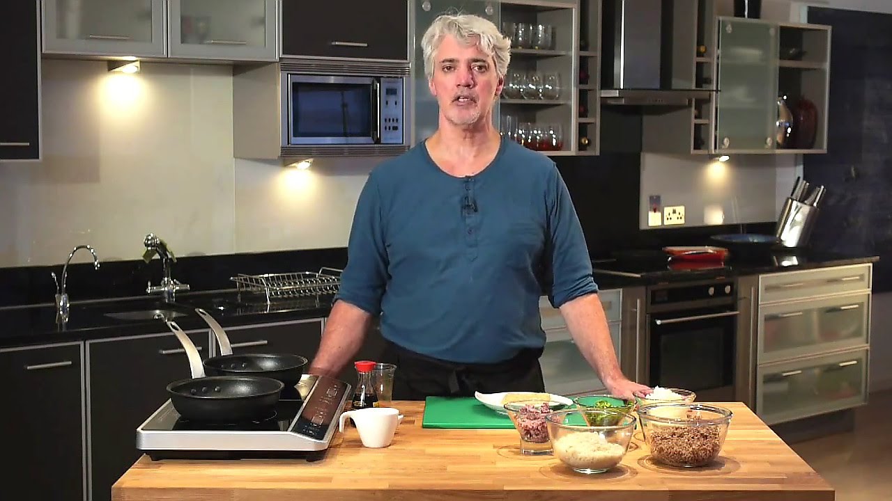Mushroom Tempeh Burgers