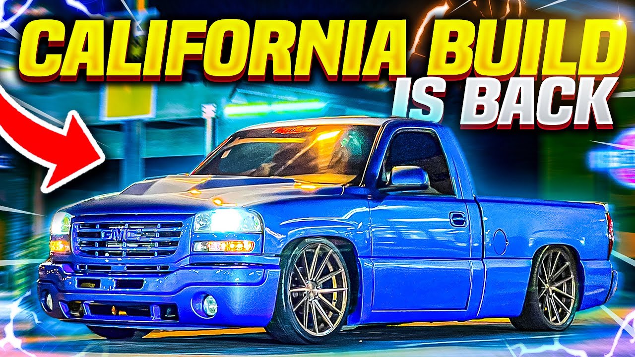 Taking Cali Build GMC Back To Texas 🥶
