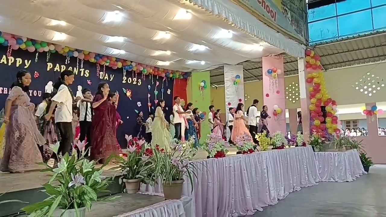 Beautiful dance performance of the parents day celebration at St Thomas High school..2023