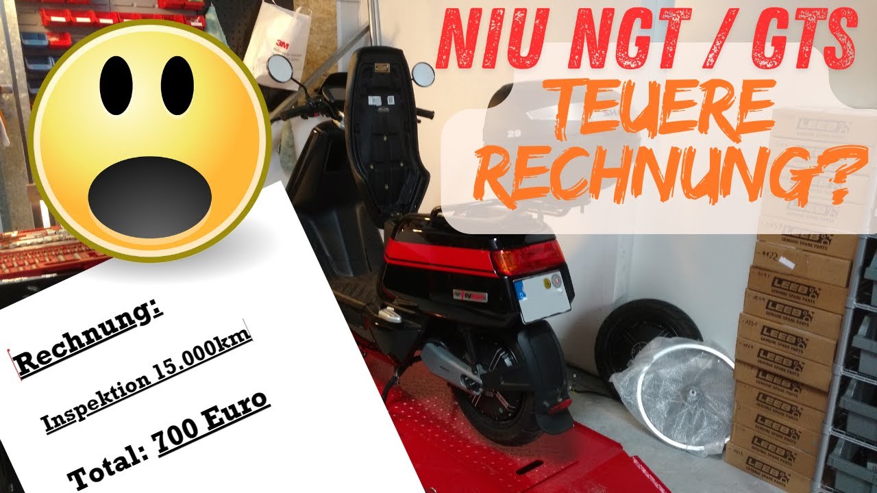 Niu NGT GTS teure Inspektion / Wartung nach 15.000km?