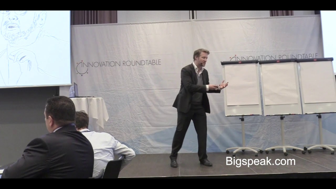 Thomas Wedell-Wedellsborg, Innovation Speaker, at Innovation Roundtable 2017