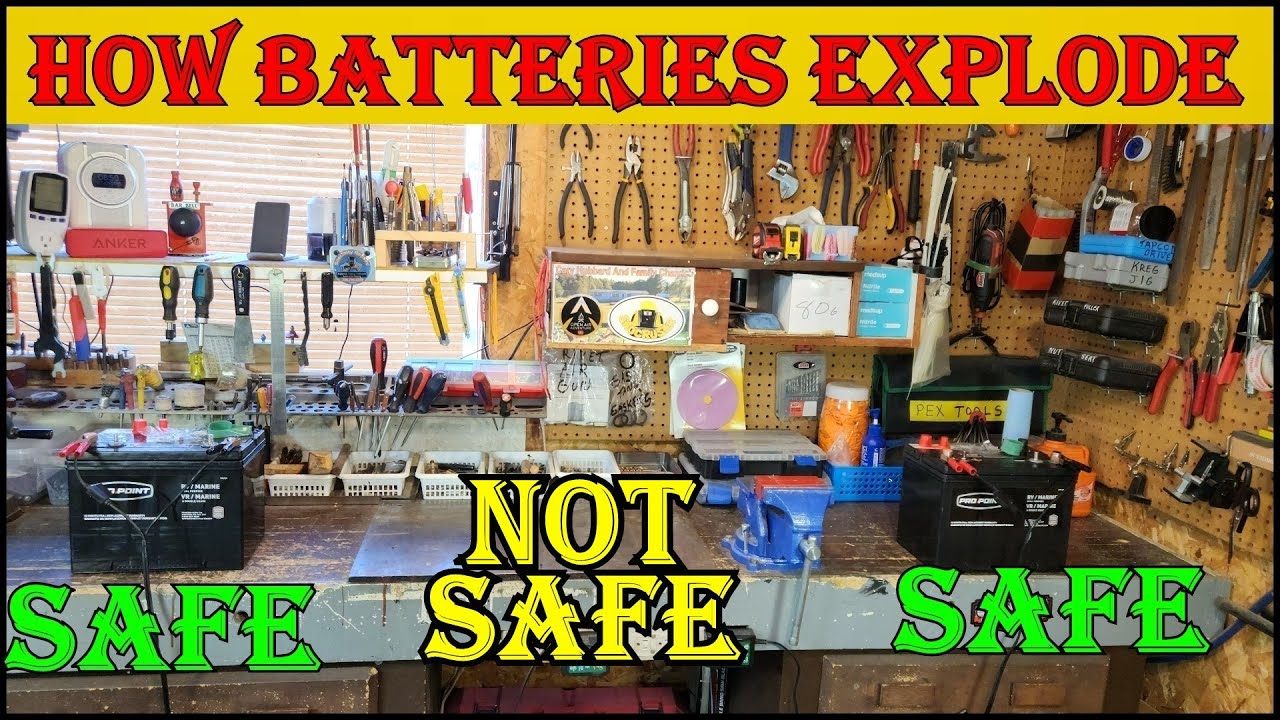 Battery Explosions- Prevention Tips - Static Sparks