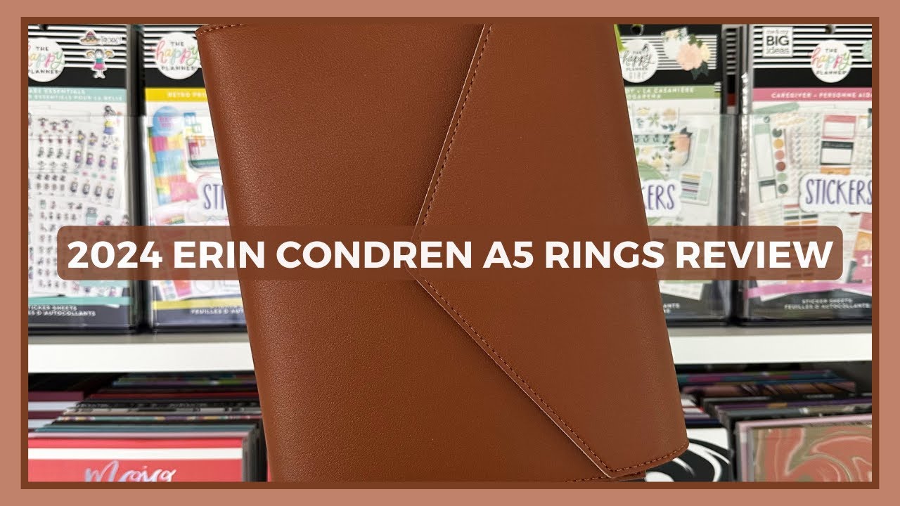 2024 Erin Condren A5 Ring Planner Review
