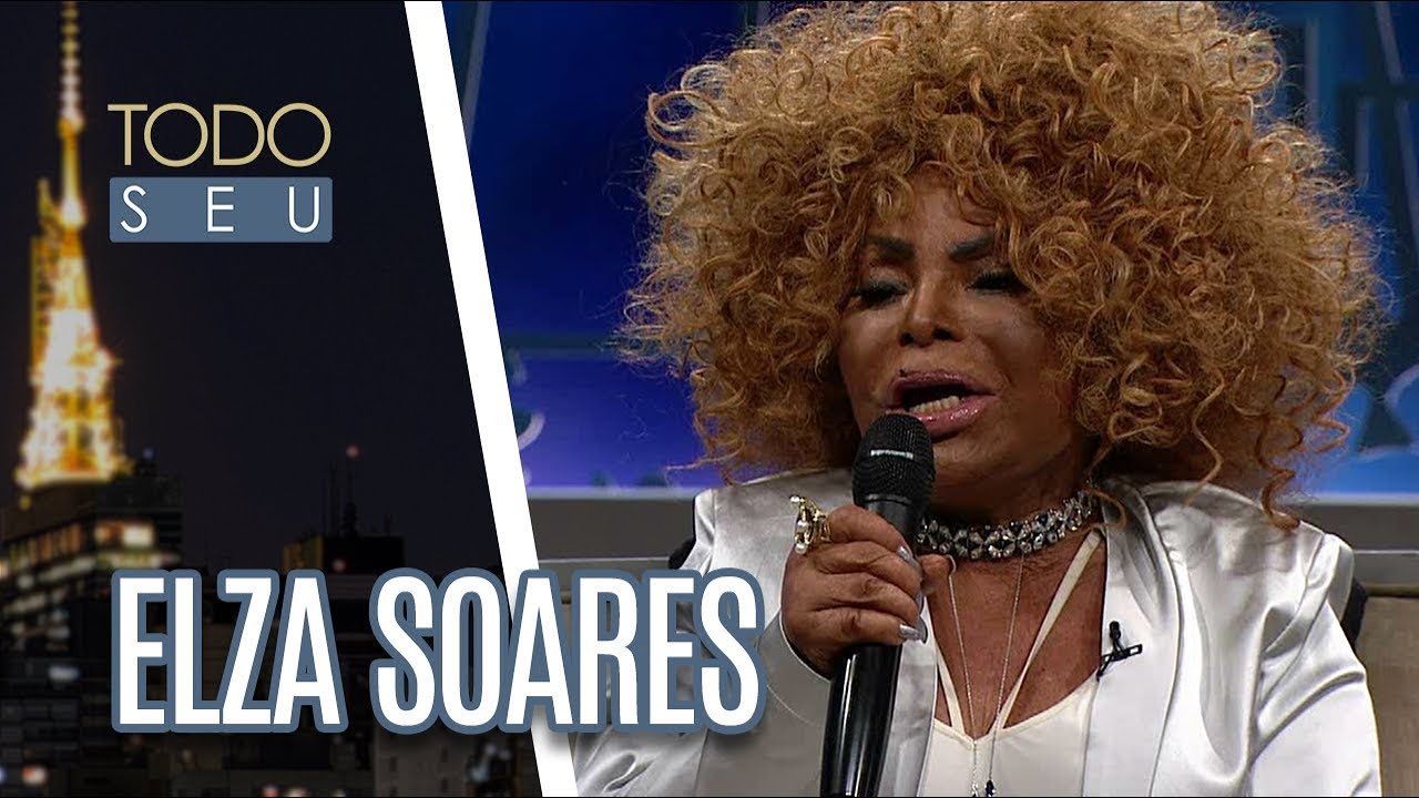 Cantora Elza Soares lança o novo álbum 