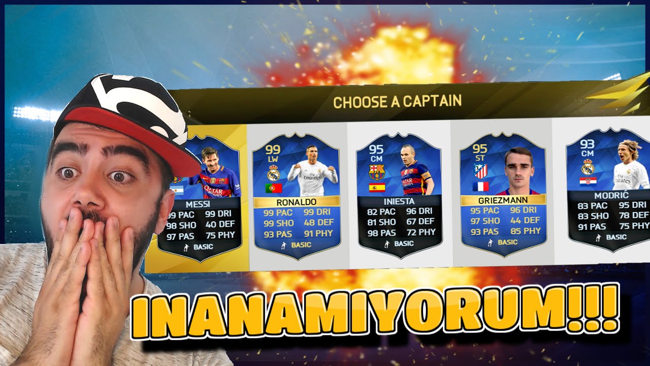 YOK ARTIK 191 DRAFT MI GELIYOR!! - FIFA 16