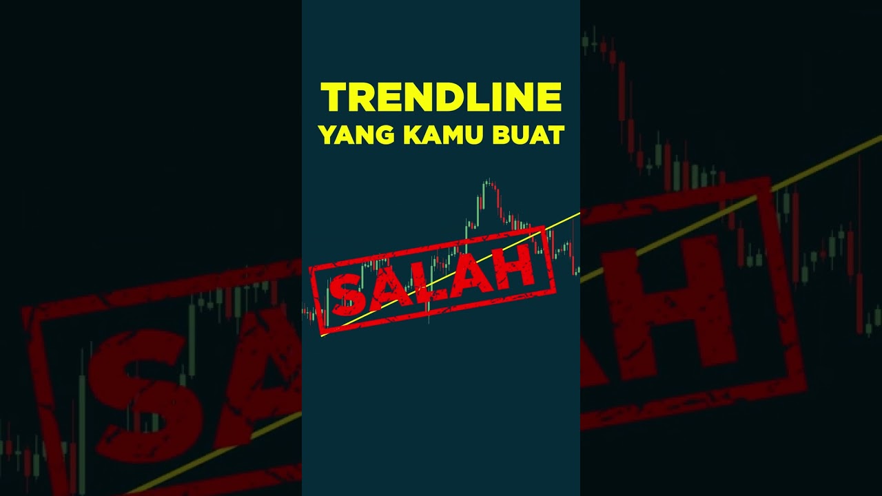 Bikin TRENDLINE ala TRADER PROFESIONAL