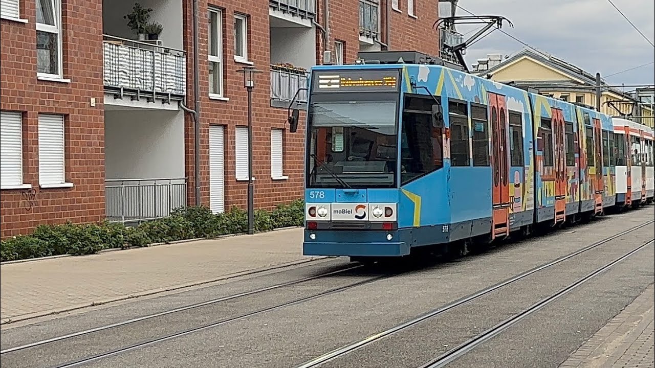 moBiel Bielefeld M8D & MB4 578+513+594 / als Linie 3 Richtung Babenhausen Süd