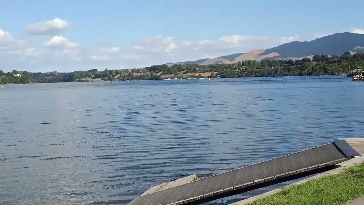 Hydroplanes Karapiro 2025 masport cup re run