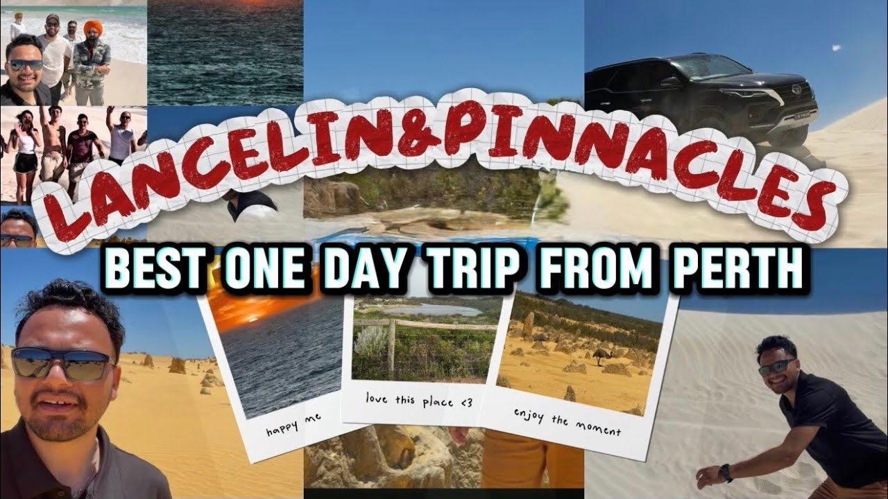 EP-3 Perth to The Pinnacles ONE Day Trip You NEED to Do in 2025! Sand Dunes & Pinnacles! Best 🌅 