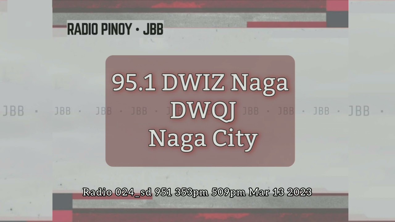 @rpjbb 95.1 DWIZ Naga March 13 2023 @rpjbb