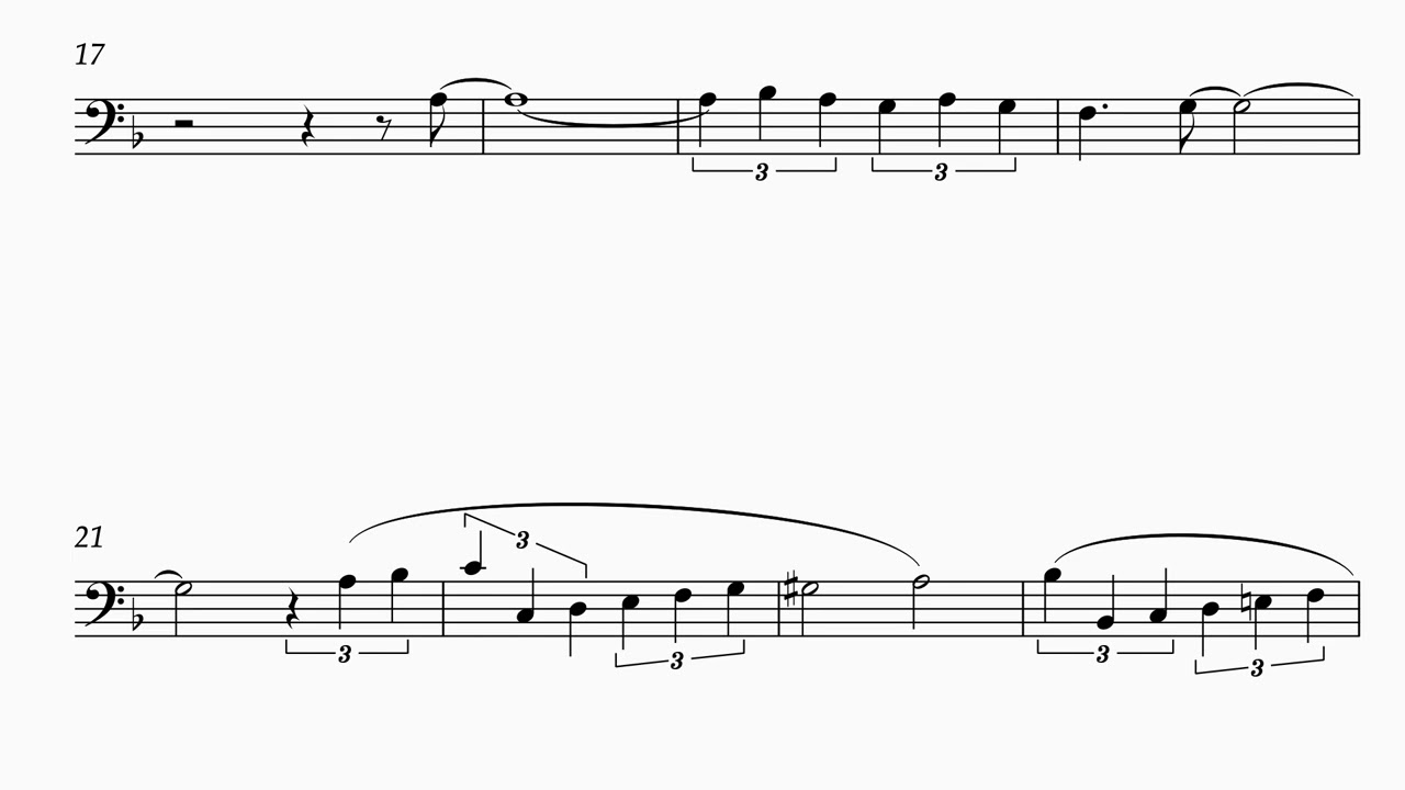 The Girl from Ipanema by Tom Jobim – Trombone Solo (Without Chords)