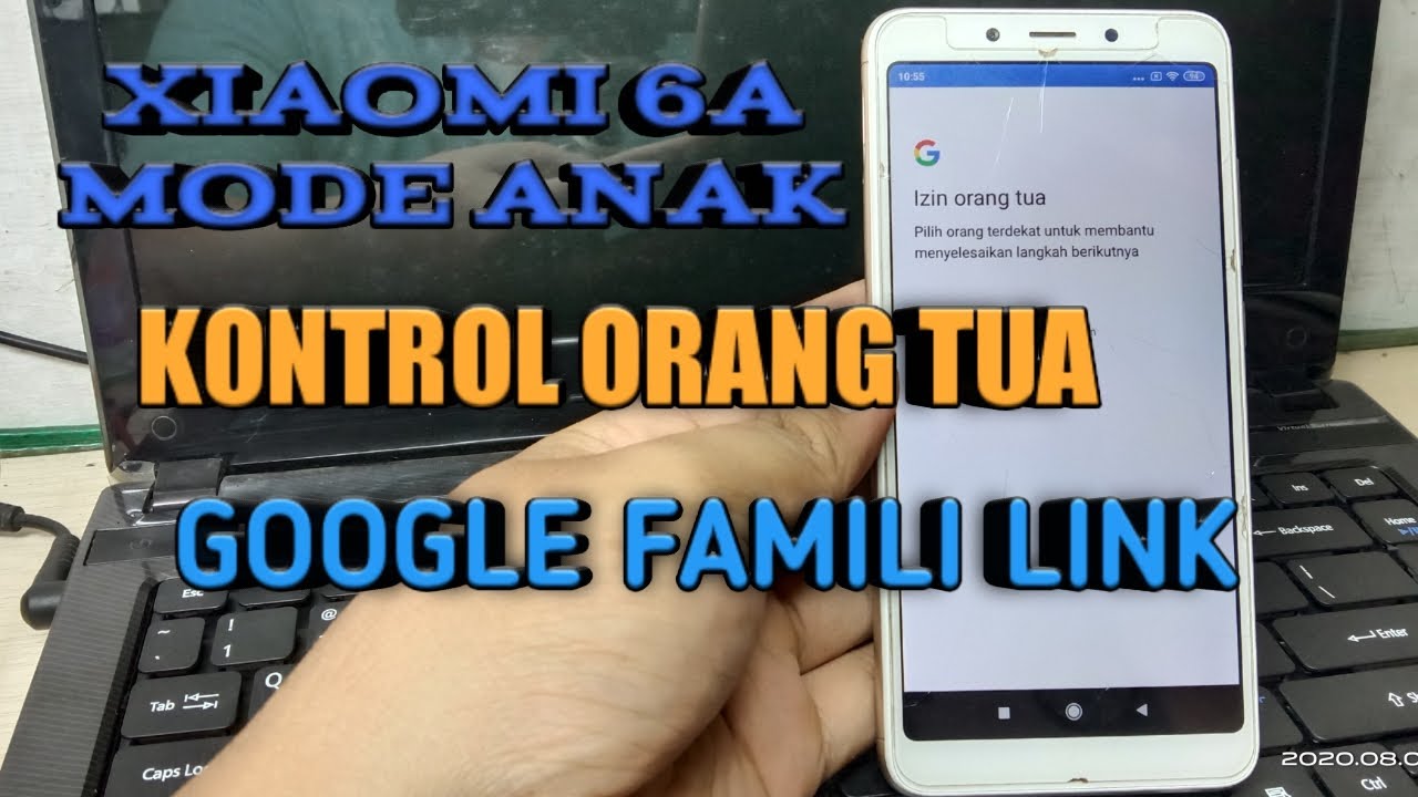 Xiaomi redmi 6A Mode anak/ kontrol orang tua/ google famili link lupa kode keamanan
