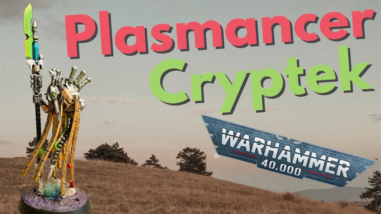 Total beginner builds a Plasmancer | Warhammer 40k Necron Royal Court Cryptek Model