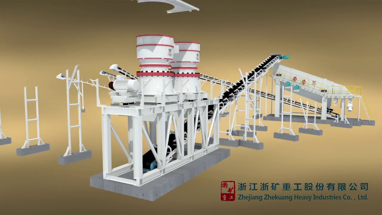 Zhekuang 400 TPH Modular Design Crushing & Screening Plant