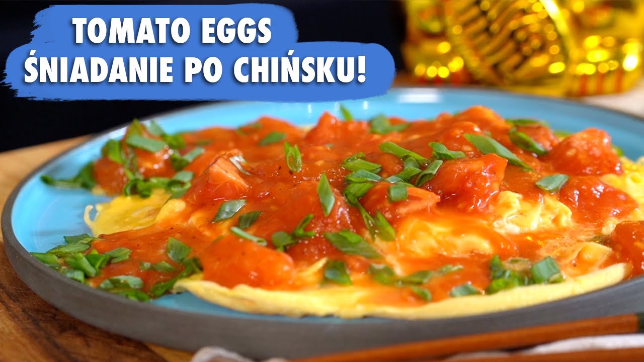 TOMATO EGGS - klasyczny chiński przepis! Coś na ŚNIADANIE | UMAMI