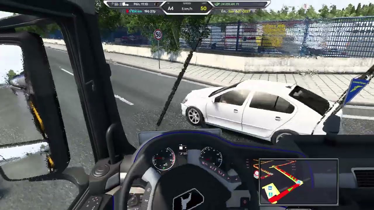 🎬 ETS2 | V&auml;xj&ouml; to Kassa &ndash; Scenic Drive Across Borders with Mixed Electronic Vibes