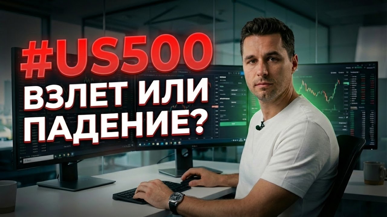 #US500 Сжатие под сопротивлением: рынок выбирает направление