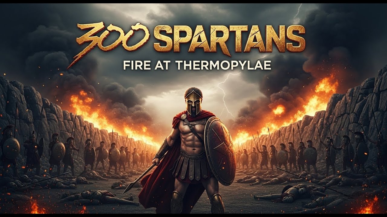 300 Spartans — The Fire at Thermopylae (Cinematic history) #history #300spartans #historicalmyths