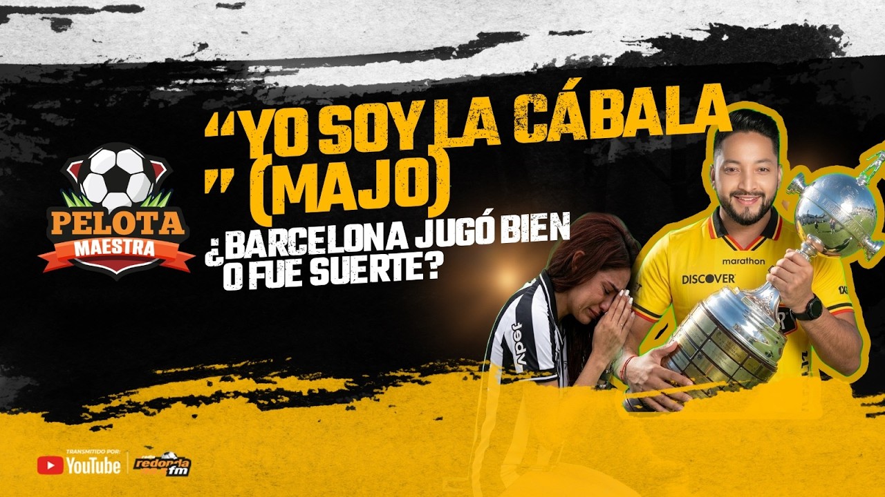 🔴 EN VIVO / PELOTA MAESTRA / ¿BARCELONA JUGÓ BIEN O FUÉ SUERTE? /  11 DE MARZO 2026