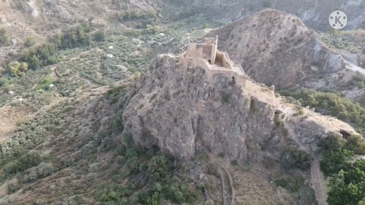 The view of Lanjaron Spain