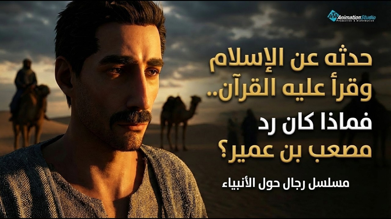 حدثه عن الإسلام وقرأ عليه القرآن.. فماذا كان رد مصعب بن عمير؟